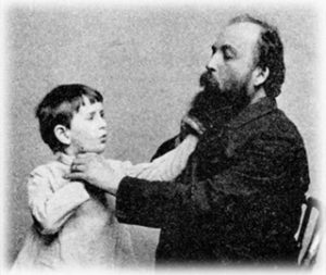 Alexander Graham Bell with Deaf Child